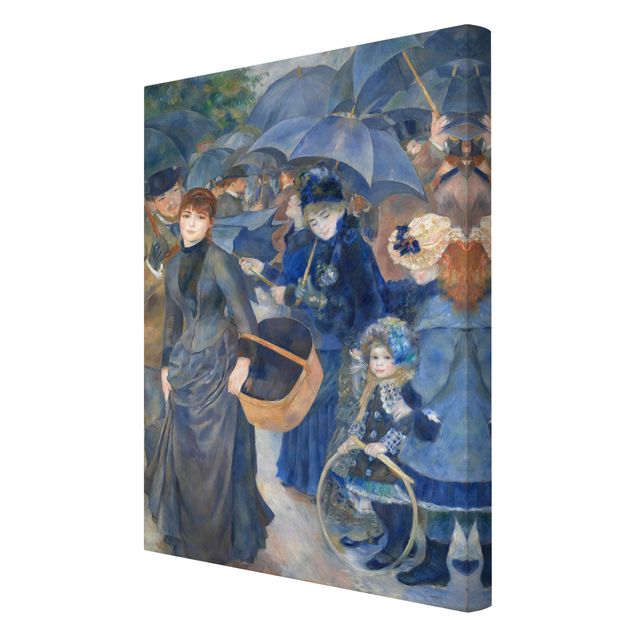 Canvas schilderijen Auguste Renoir - Umbrellas