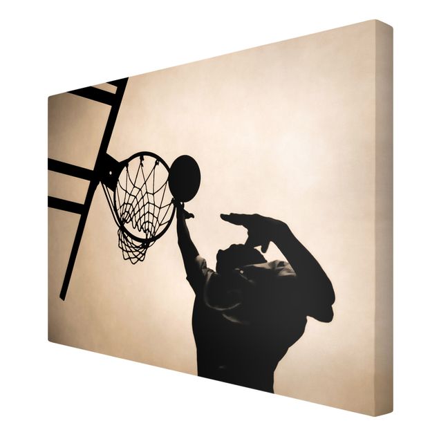 Canvas schilderijen Basketball