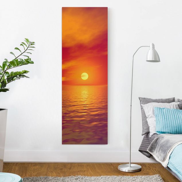 Canvas schilderijen Beautiful Sunset