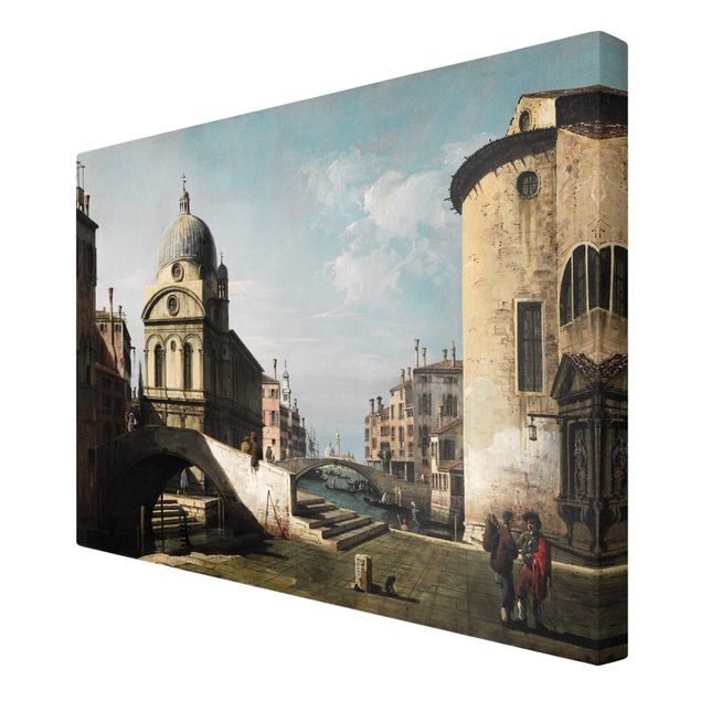 Canvas schilderijen Bernardo Bellotto - Venetian Capriccio