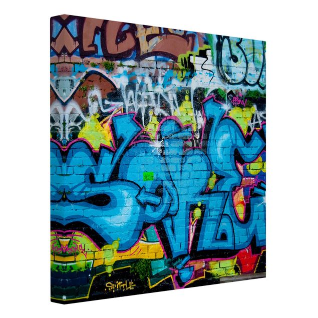 Canvas schilderijen Colours of Graffiti