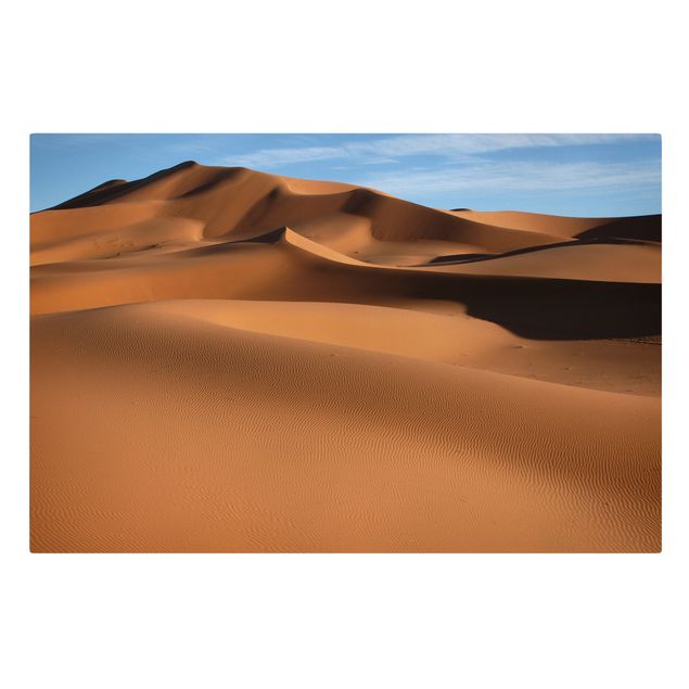 Canvas schilderijen Desert Dunes