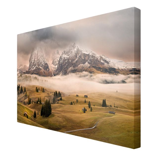 Canvas schilderijen Myths of the Dolomites