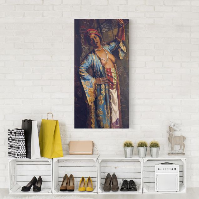 Canvas schilderijen Emile Bernard - The Exotic Dancer