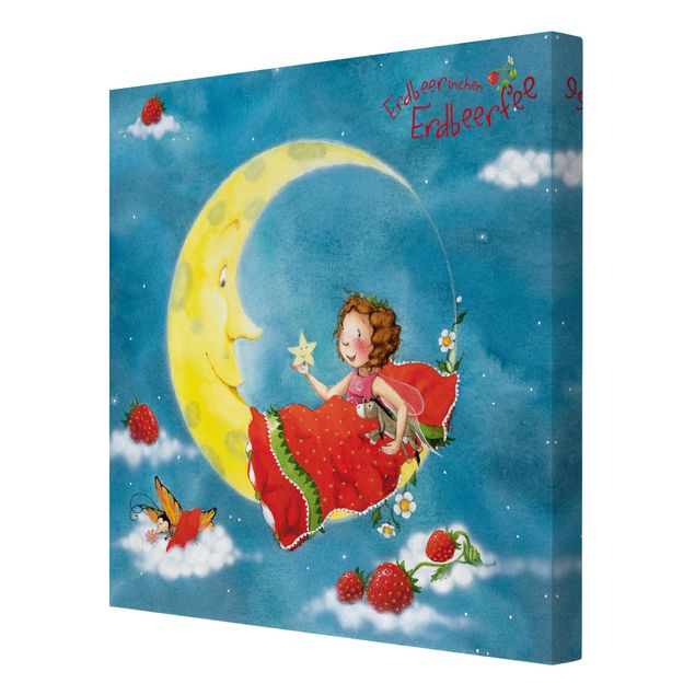 Canvas schilderijen Little Strawberry Strawberry Fairy - Sweet Dreams