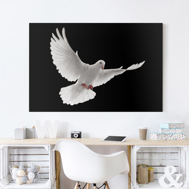 Canvas schilderijen Dove Of Peace
