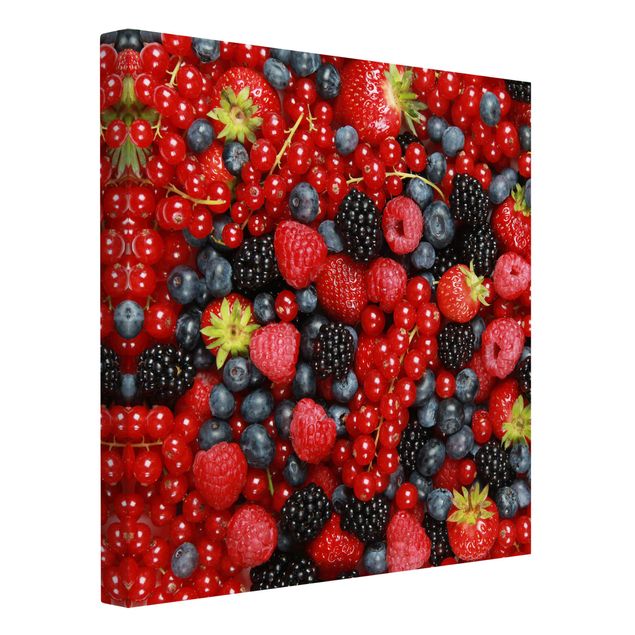 Canvas schilderijen Fruity Berries