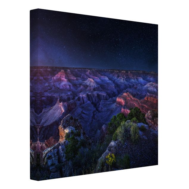 Canvas schilderijen Grand Canyon Night