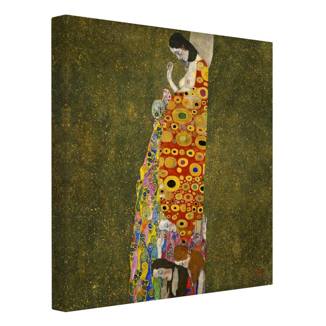 Canvas schilderijen Gustav Klimt - Hope II