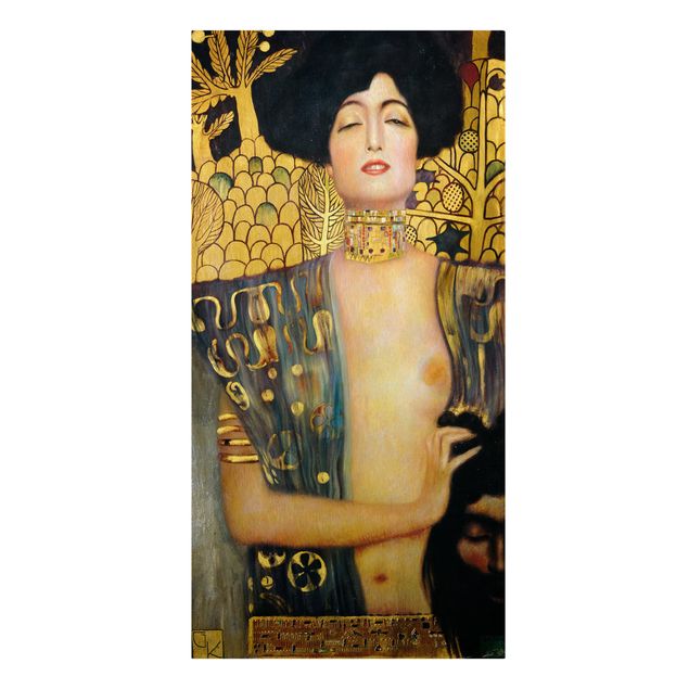 Canvas schilderijen Gustav Klimt - Judith I