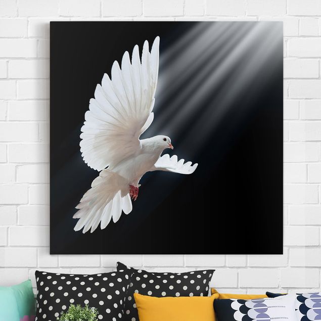 Canvas schilderijen Holy Dove