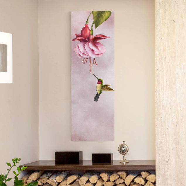 Canvas schilderijen Hummingbird