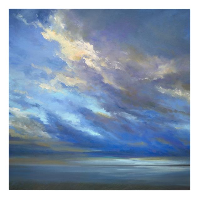 Canvas schilderijen Coast Sky Dark