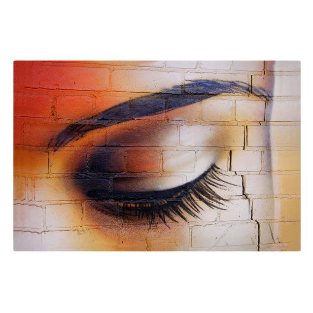 Canvas schilderijen Latina Eye