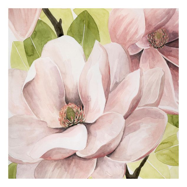 Canvas schilderijen Magnolia Blush I