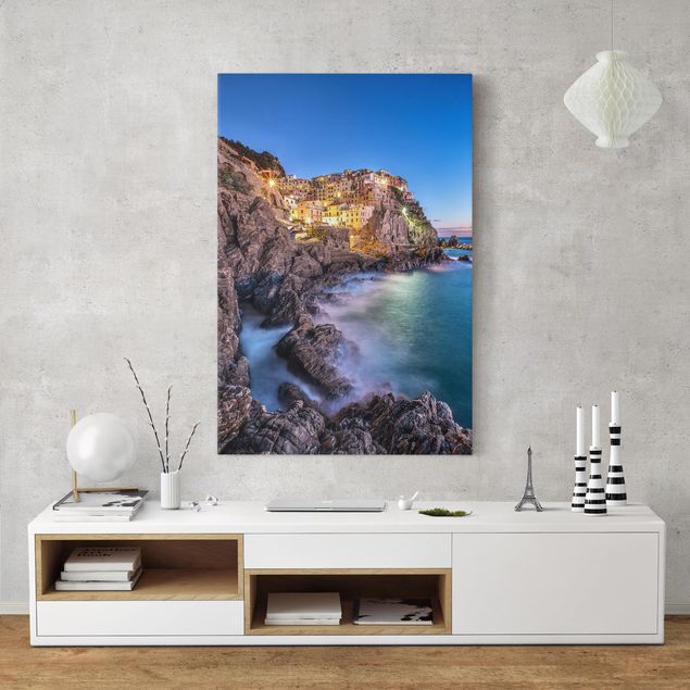Canvas schilderijen Manarola Cinque Terre