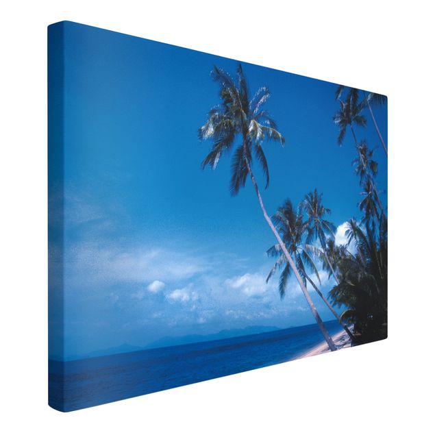 Canvas schilderijen Mauritius Beach