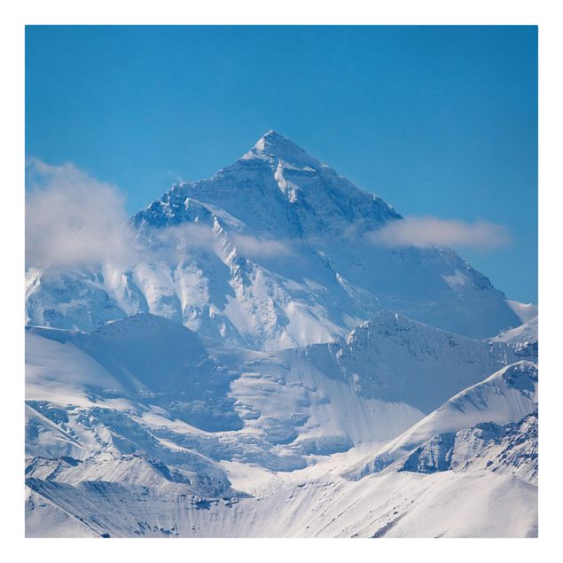 Canvas schilderijen Mount Everest