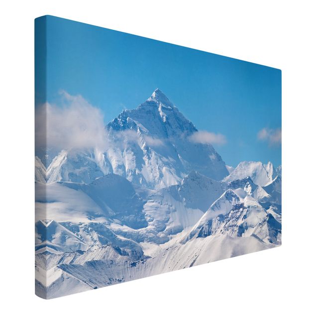 Canvas schilderijen Mount Everest
