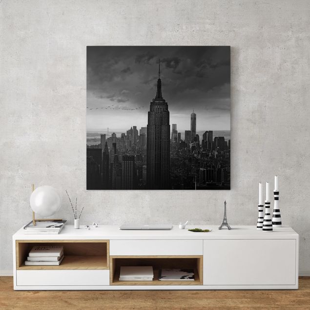 Canvas schilderijen New York Rockefeller View
