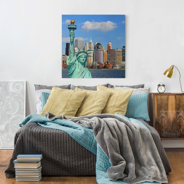 Canvas schilderijen New York Skyline