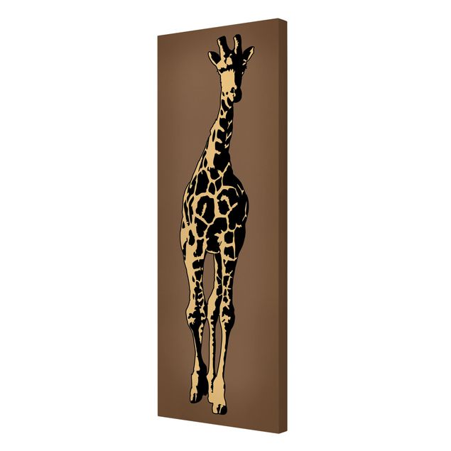 Canvas schilderijen Giraffe