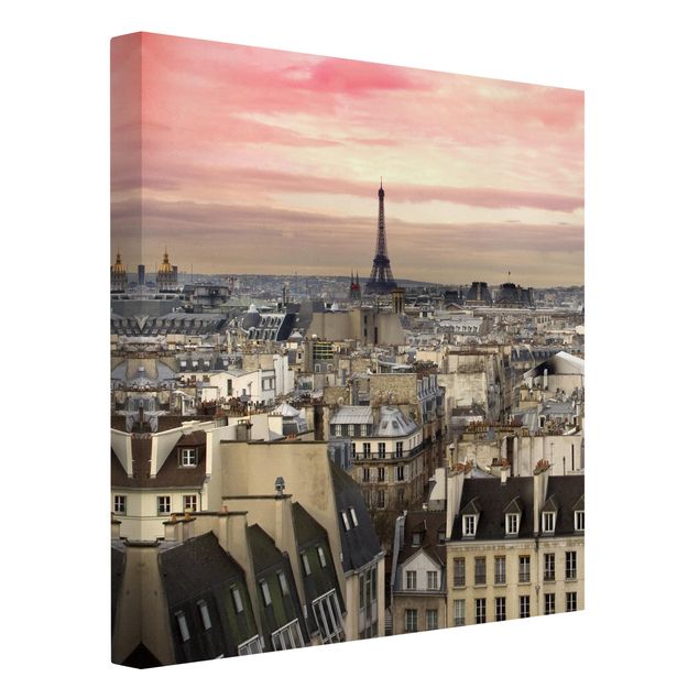 Canvas schilderijen Paris Up Close