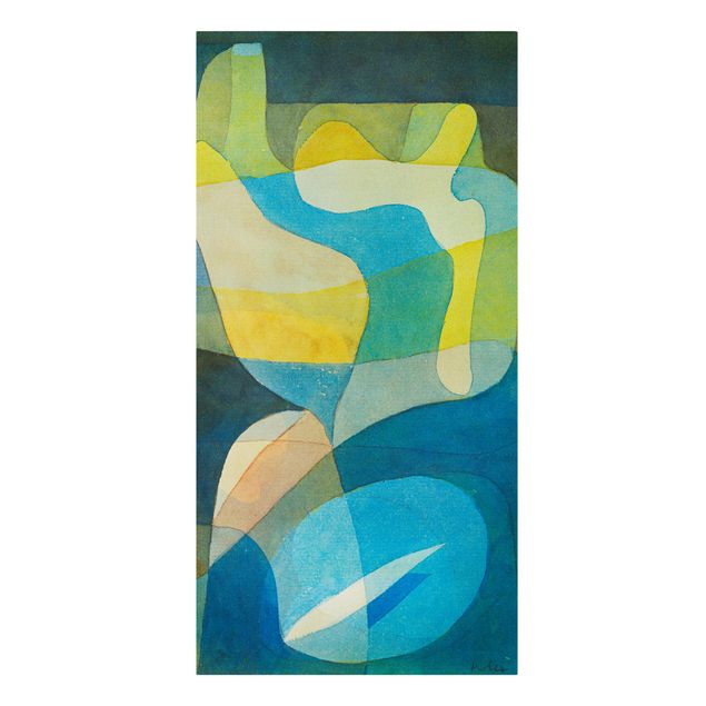Canvas schilderijen Paul Klee - Light Propagation