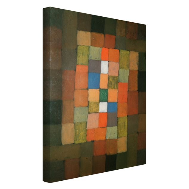 Canvas schilderijen Paul Klee - Static-Dynamic Increase