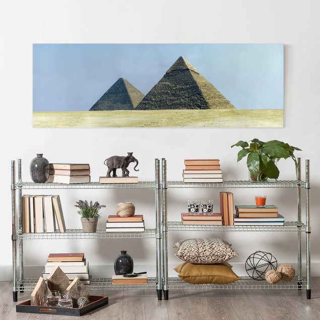 Canvas schilderijen Pyramids Of Giza