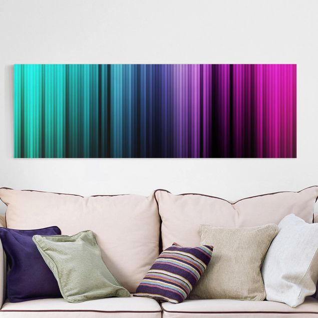 Canvas schilderijen Rainbow Display