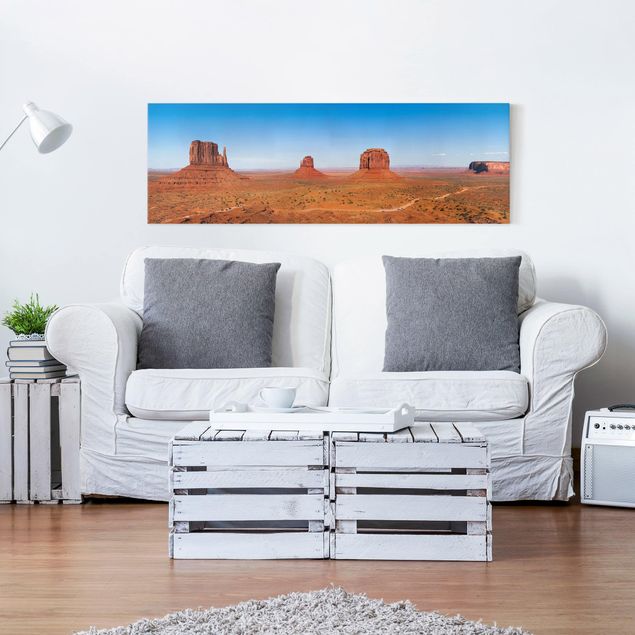 Canvas schilderijen Rambling Colorado Plateau
