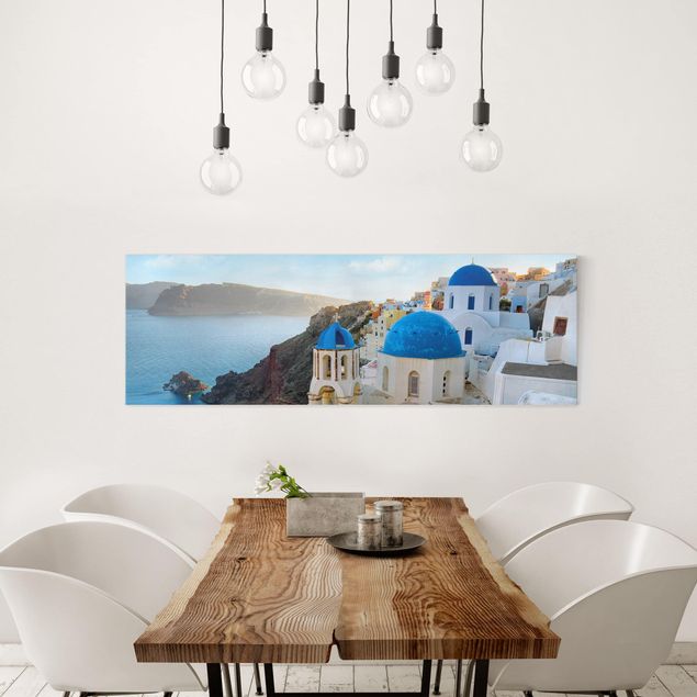 Canvas schilderijen Santorini