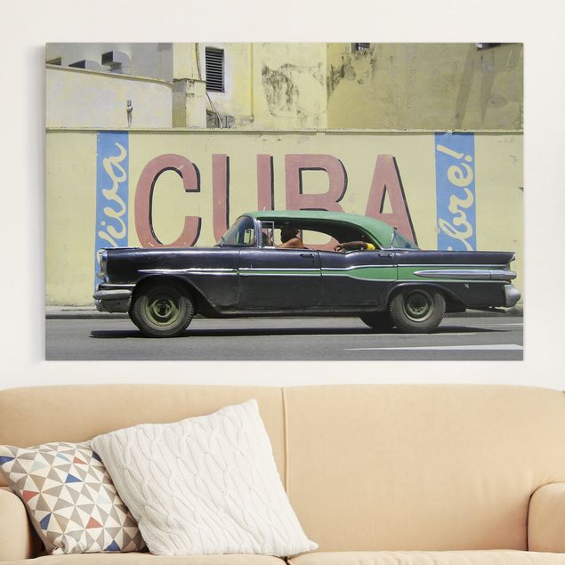 Canvas schilderijen Show me Cuba