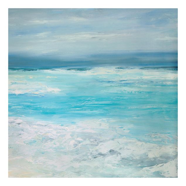 Canvas schilderijen Storm On The Sea II