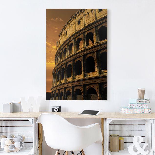 Canvas schilderijen The Colosseum