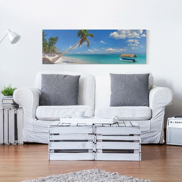Canvas schilderijen Tropical Beach