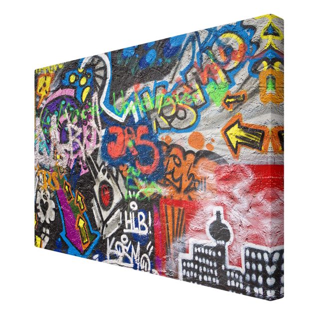 Canvas schilderijen Urban Graffiti