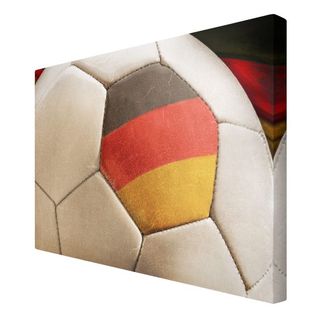 Canvas schilderijen Vintage Football Germany