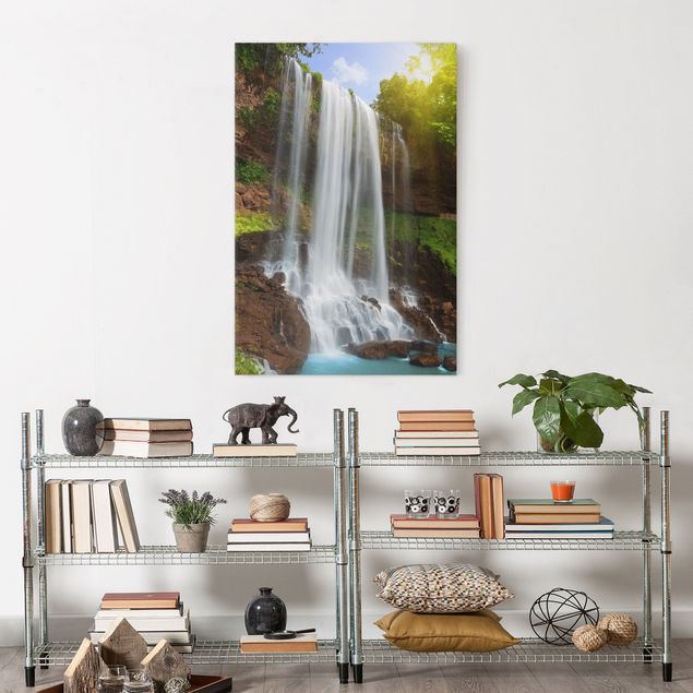 Canvas schilderijen Waterfalls