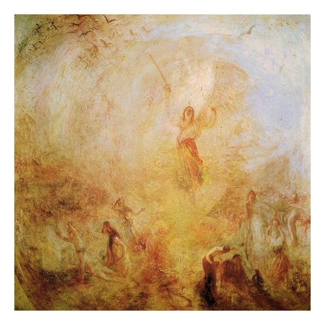 Canvas schilderijen William Turner - The Angel Standing in the Sun