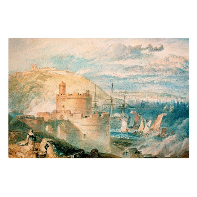 Canvas schilderijen William Turner - Falmouth