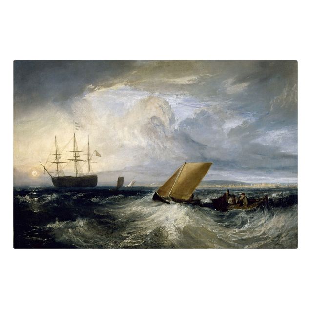 Canvas schilderijen William Turner - Sheerness