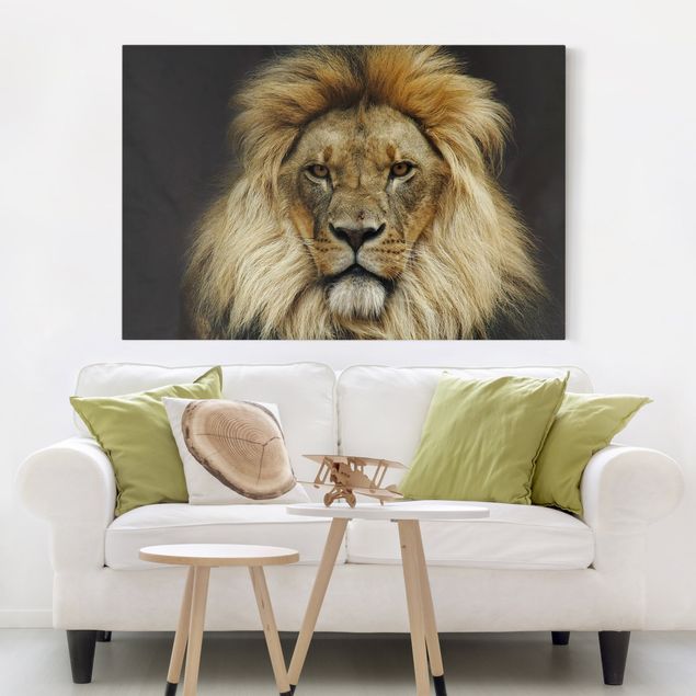 Canvas schilderijen Wisdom Of Lion