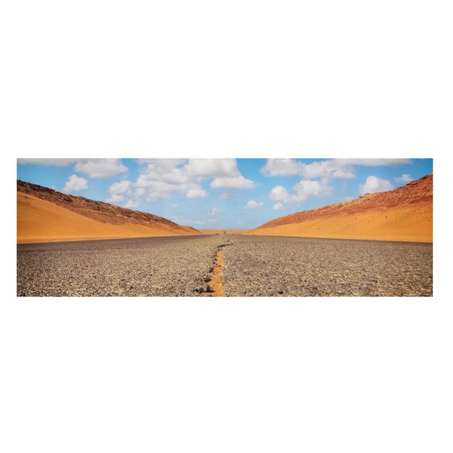 Canvas schilderijen Desert Road