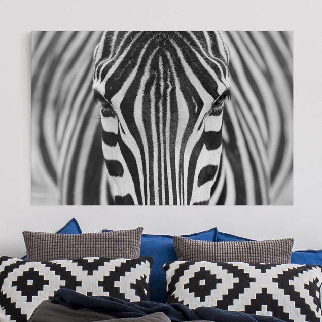 Canvas schilderijen Zebra Look