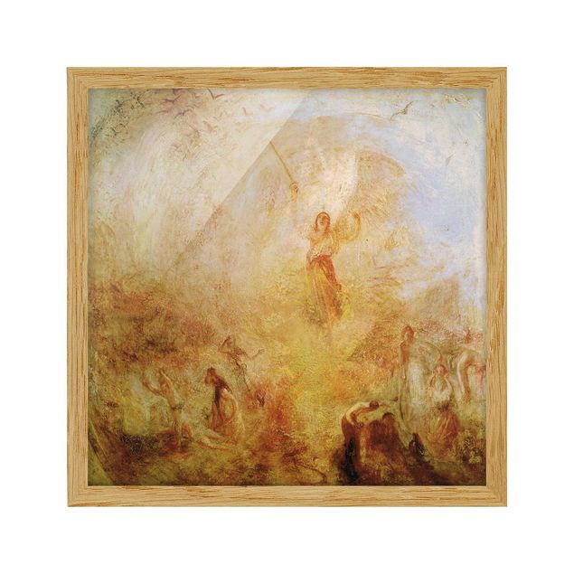 Ingelijste posters William Turner - The Angel Standing in the Sun