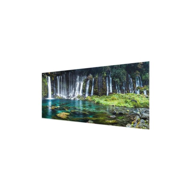 Glasschilderijen Shiraito Waterfall