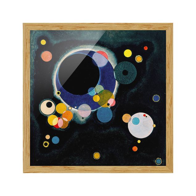 Ingelijste posters Wassily Kandinsky - Sketch Circles