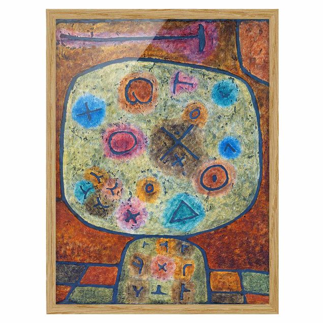 Ingelijste posters Paul Klee - Flowers in Stone